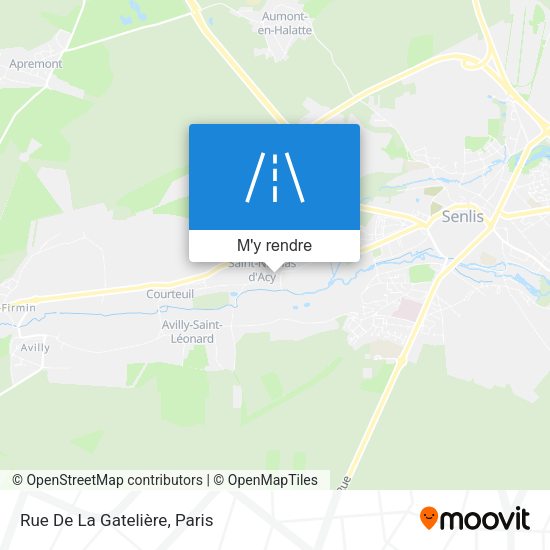 Rue De La Gatelière plan