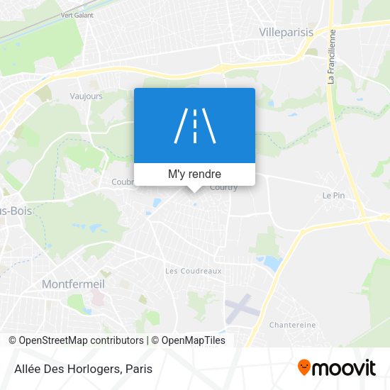 Allée Des Horlogers plan