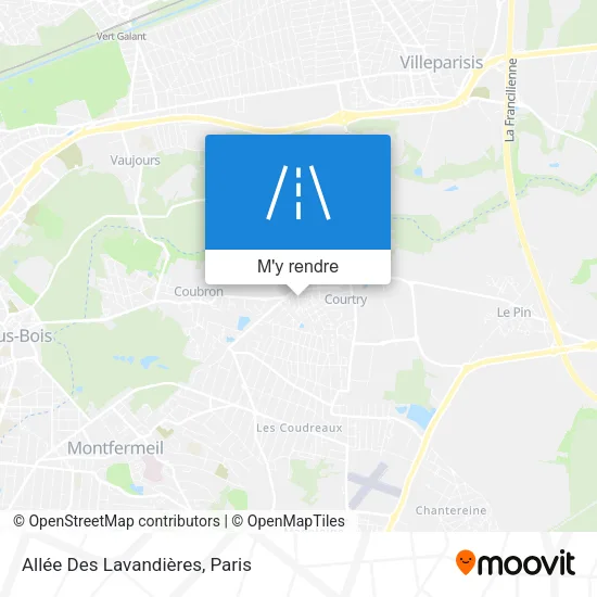 Allée Des Lavandières plan
