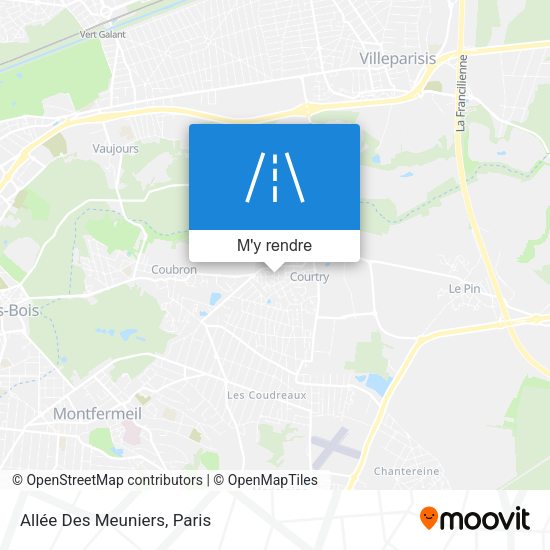 Allée Des Meuniers plan