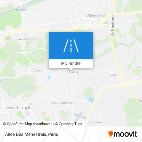 Allée Des Ménestrels plan