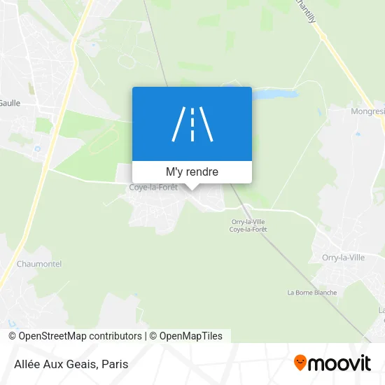 Allée Aux Geais plan