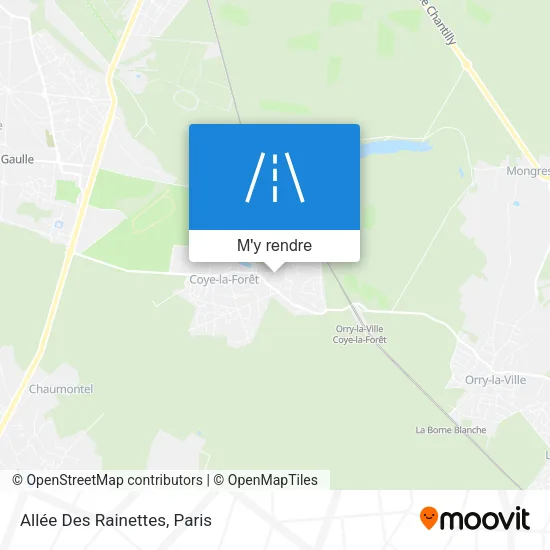 Allée Des Rainettes plan