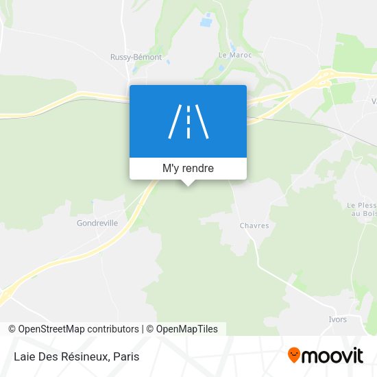 Laie Des Résineux plan