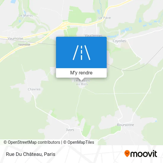 Rue Du Château plan