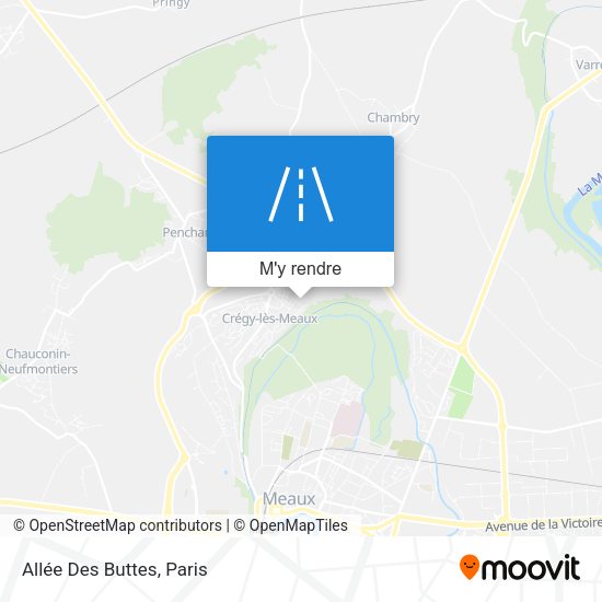 Allée Des Buttes plan