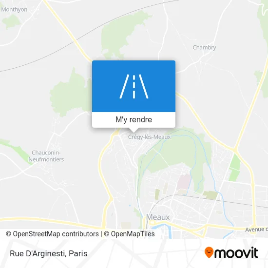 Rue D'Arginesti plan