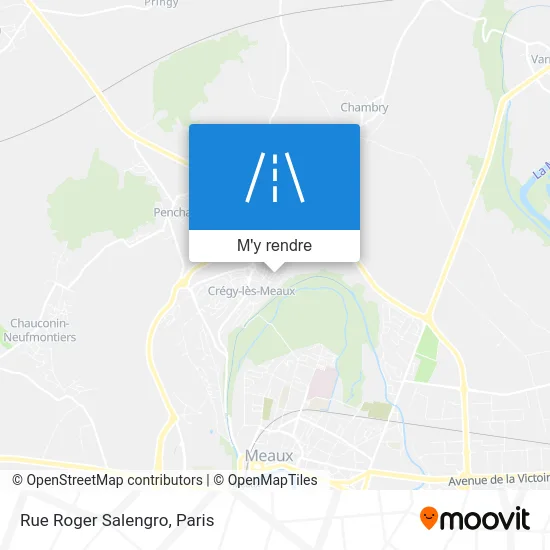 Rue Roger Salengro plan