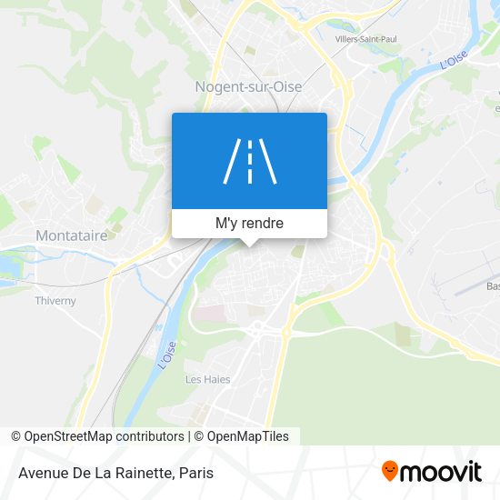 Avenue De La Rainette plan