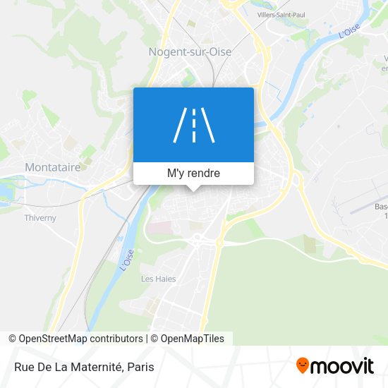 Rue De La Maternité plan