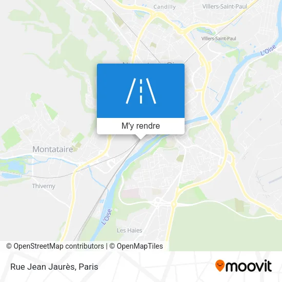 Rue Jean Jaurès plan