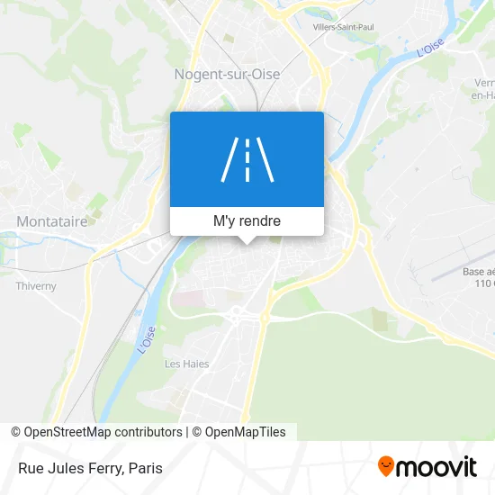 Rue Jules Ferry plan