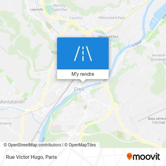 Rue Victor Hugo plan