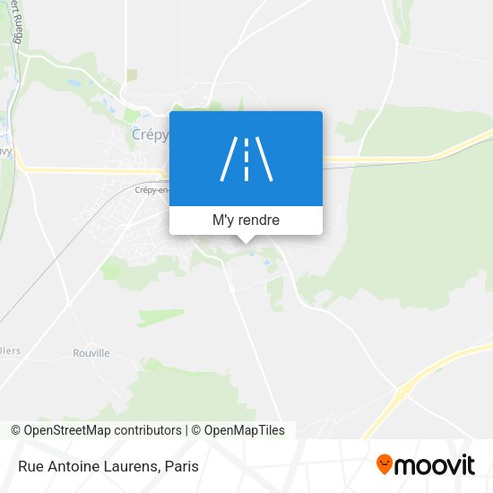 Rue Antoine Laurens plan