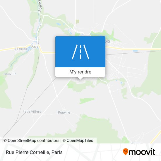 Rue Pierre Corneille plan