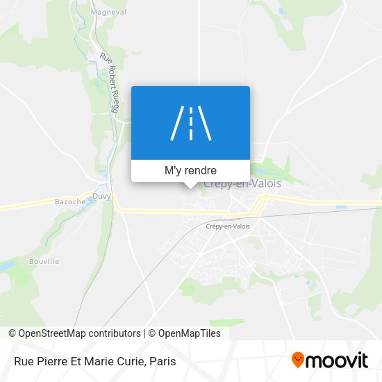 Rue Pierre Et Marie Curie plan