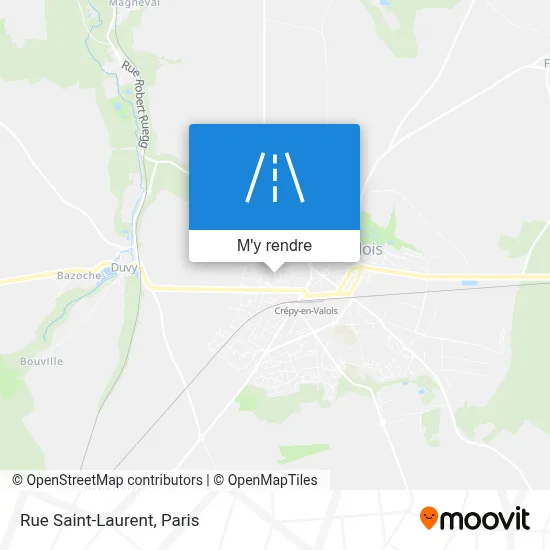 Rue Saint-Laurent plan