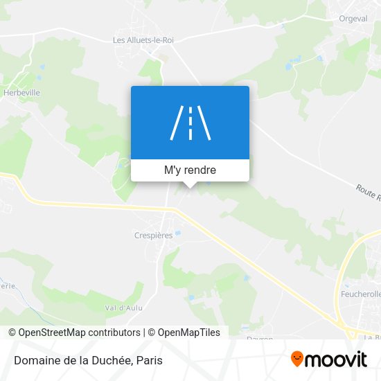Domaine de la Duchée plan