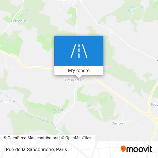 Rue de la Sansonnerie plan