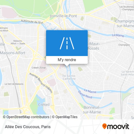 Allée Des Coucous plan