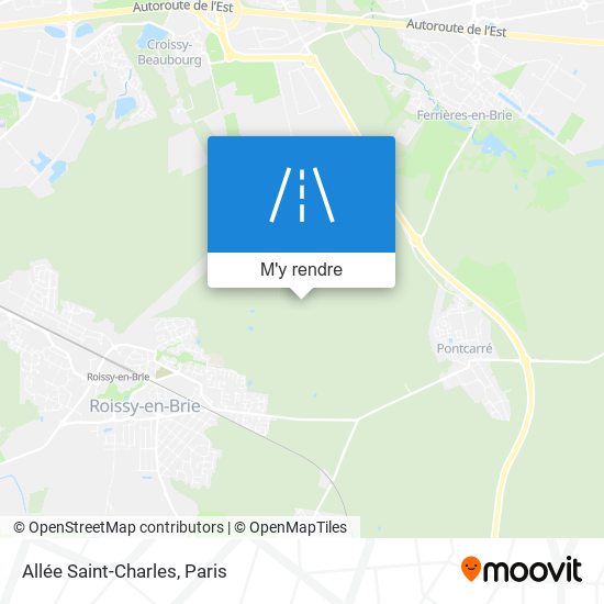 Allée Saint-Charles plan