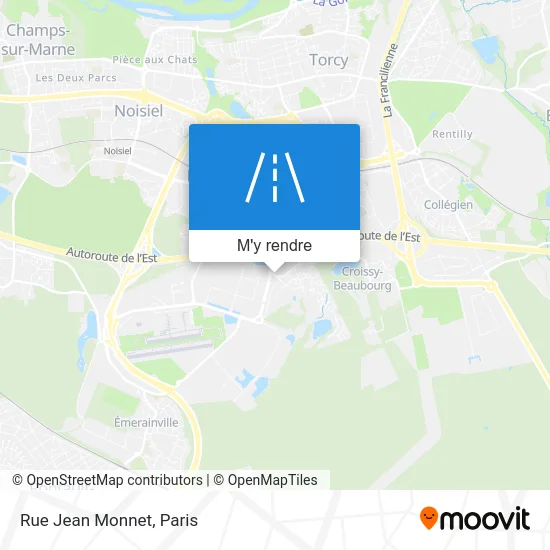 Rue Jean Monnet plan