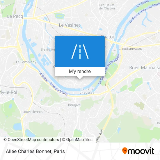 Allée Charles Bonnet plan