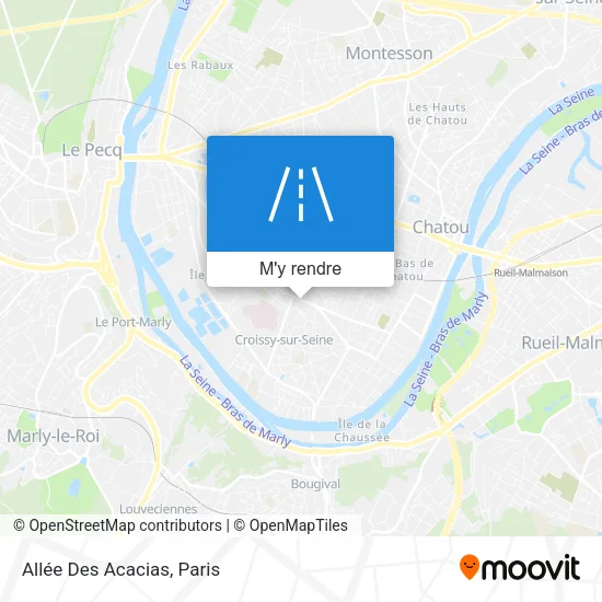 Allée Des Acacias plan