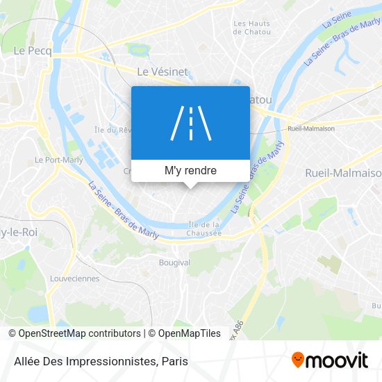 Allée Des Impressionnistes plan