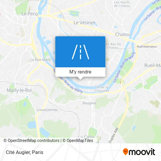 Cité Augier plan