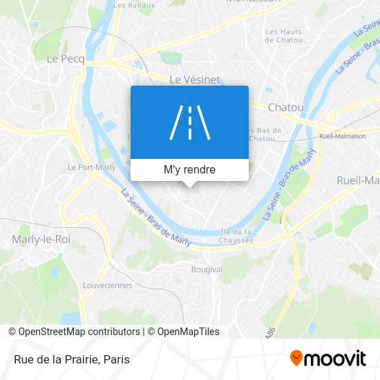 Rue de la Prairie plan