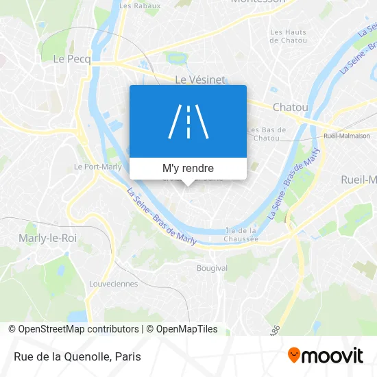 Rue de la Quenolle plan