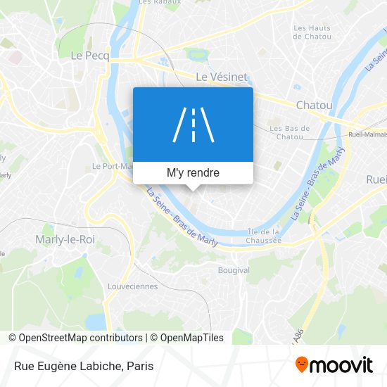 Rue Eugène Labiche plan