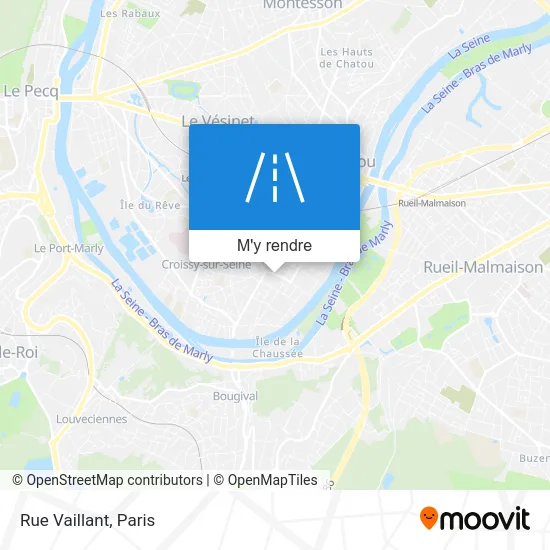 Rue Vaillant plan