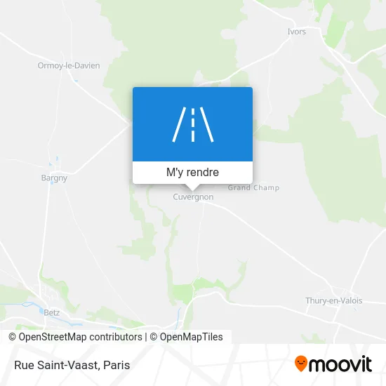 Rue Saint-Vaast plan