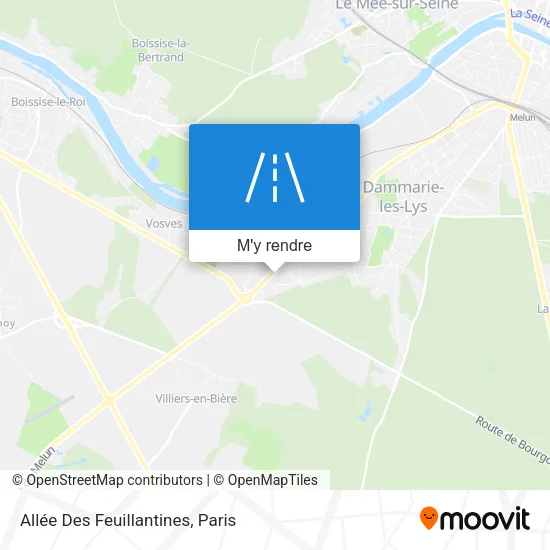 Allée Des Feuillantines plan