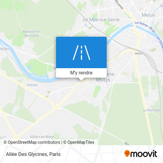Allée Des Glycines plan