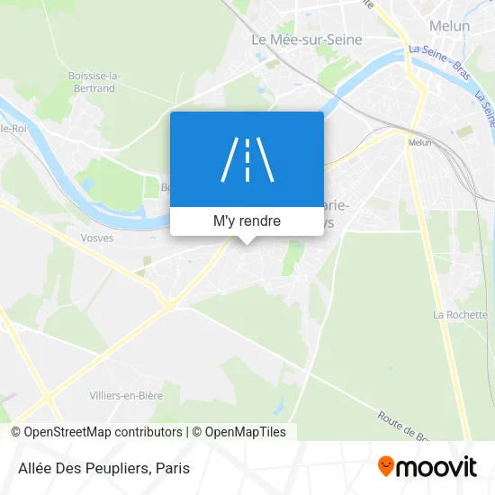 Allée Des Peupliers plan