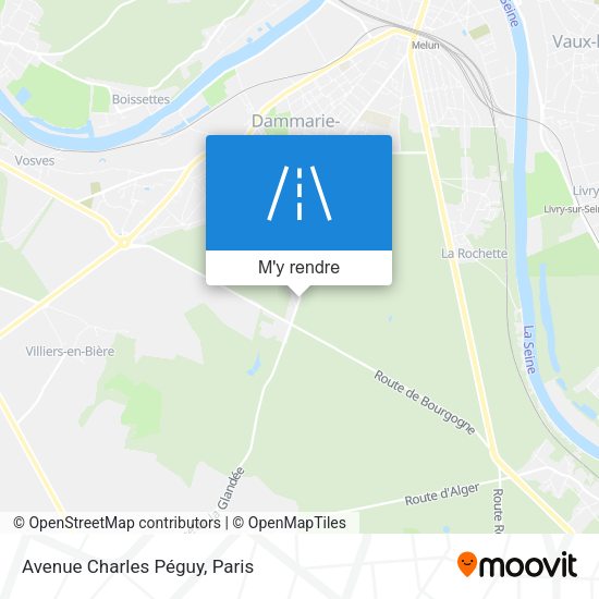 Avenue Charles Péguy plan