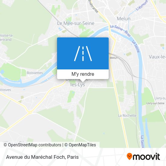 Avenue du Maréchal Foch plan