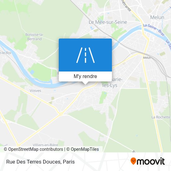 Rue Des Terres Douces plan