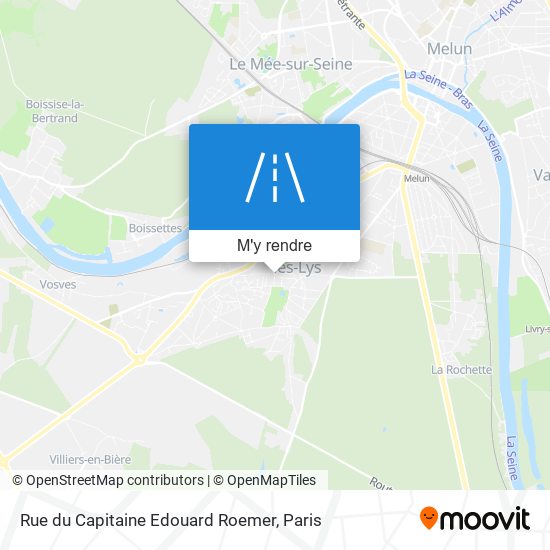 Rue du Capitaine Edouard Roemer plan