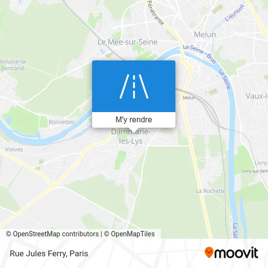 Rue Jules Ferry plan