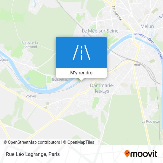 Rue Léo Lagrange plan