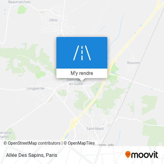 Allée Des Sapins plan