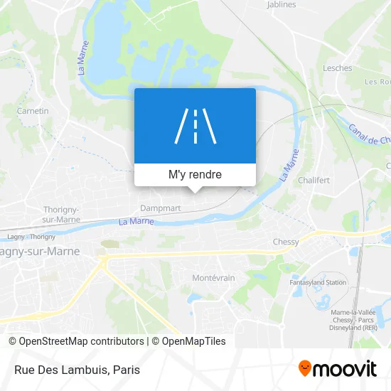 Rue Des Lambuis plan