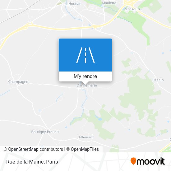 Rue de la Mairie plan
