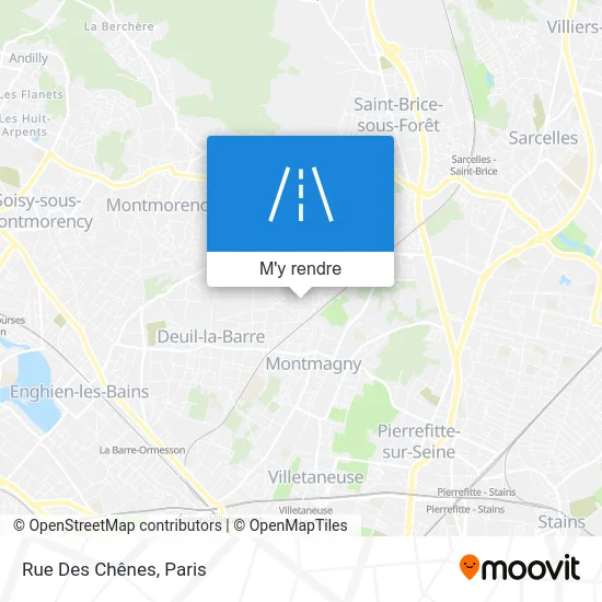 Rue Des Chênes plan