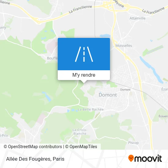 Allée Des Fougères plan