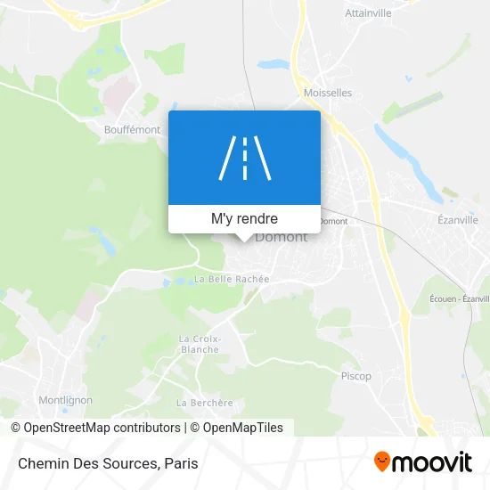 Chemin Des Sources plan